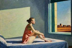  &ldquo;Morning Sun&rdquo;. 
Il dipinto di Edward Hopper del 1952, conservato presso il Columbus Museum of Art a Columbus, in Ohio, Stati Uniti. 