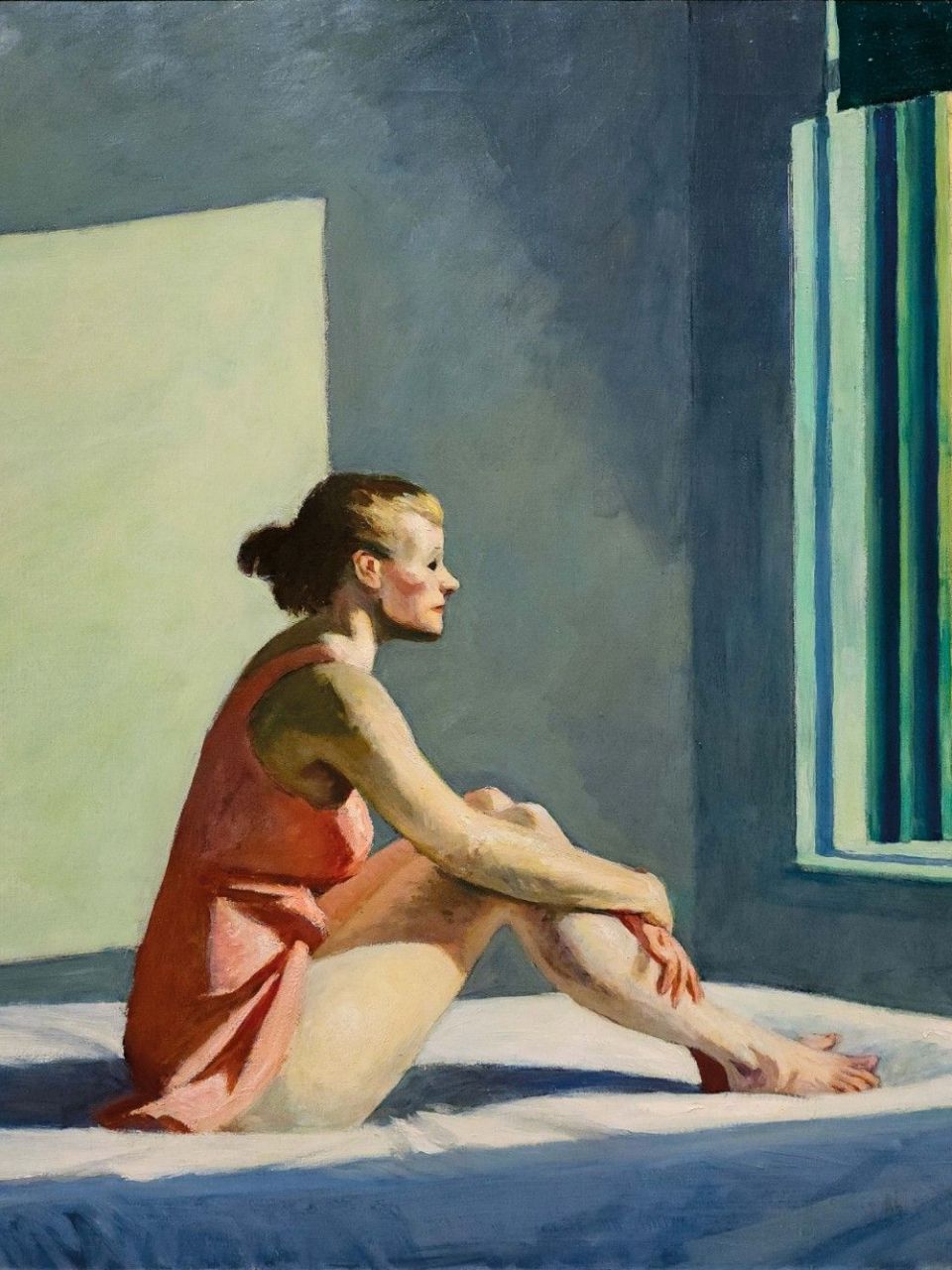  &ldquo;Morning Sun&rdquo;. 
Il dipinto di Edward Hopper del 1952, conservato presso il Columbus Museum of Art a Columbus, in Ohio, Stati Uniti. 