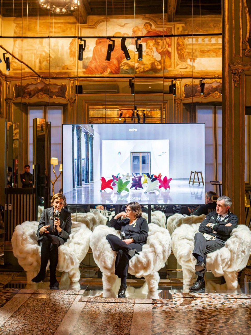  Serata in Onore di Casa italia organizzata a Palazzo Durini il 13 Febbraio 2026. 